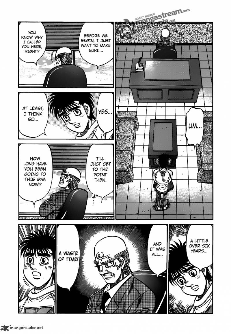 Hajime no Ippo: Fighting Spirit, Chapter 944 image 13